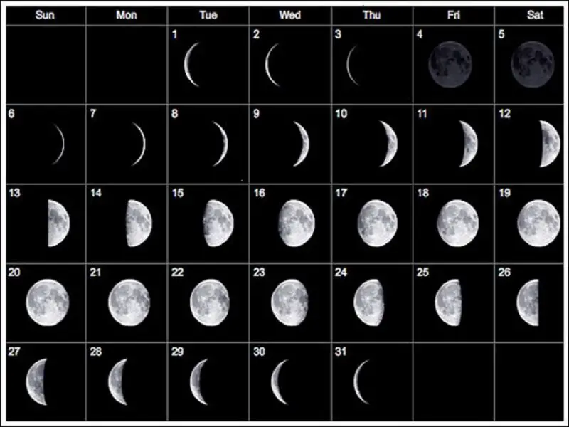 Фаза луны апрель 2024 мир