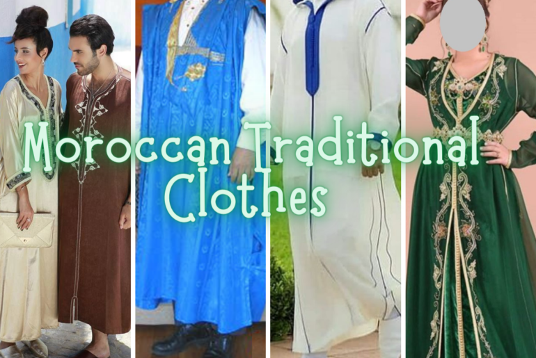Moroccan Traditional Clothes morocco dress shoes arab berber for women and men