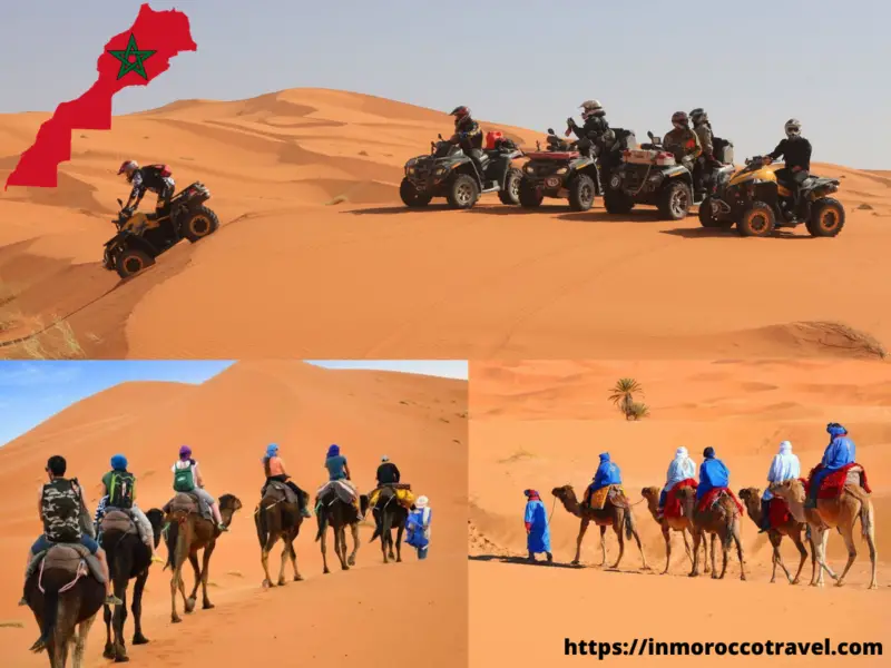 Best things to do in Ouarzazate;morocco;quad adventure;take a desert tour