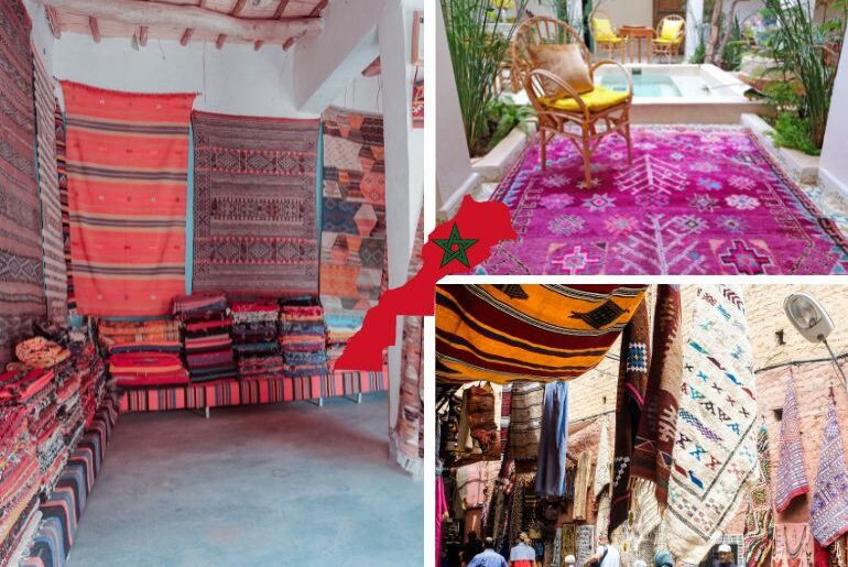 traditional moroccan Berber carpets