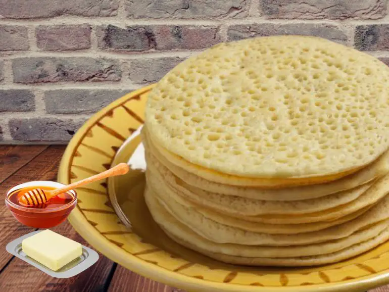 famous street food in morocco, moroccan pancake