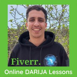 moroccan arabic darija online tutor; fiverr 