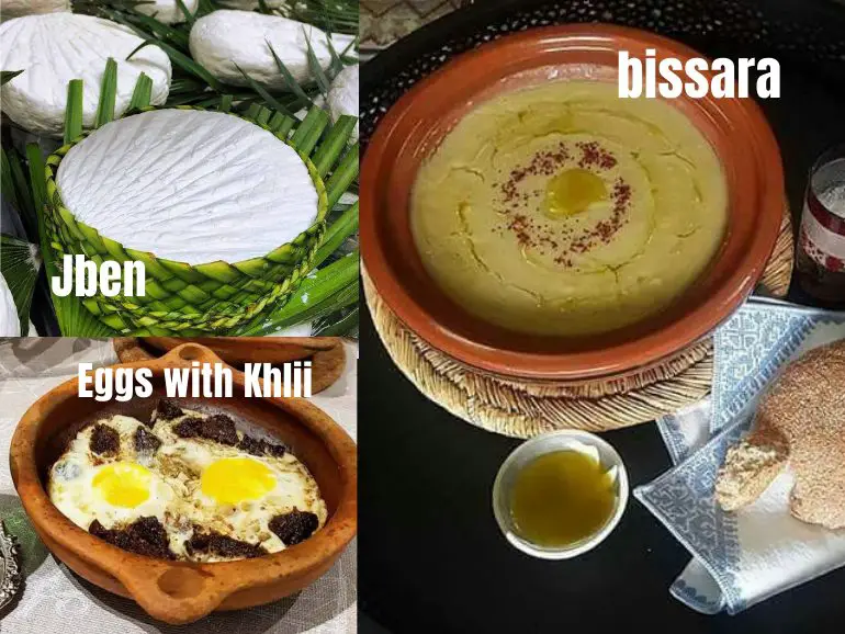 What Moroccan people eat for breakfast