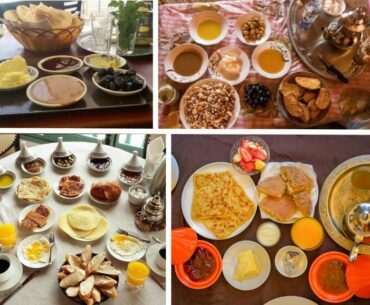 what moroccan people eat for breakfast