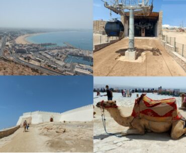 Agadir Oufela old Kasbah and agadir port